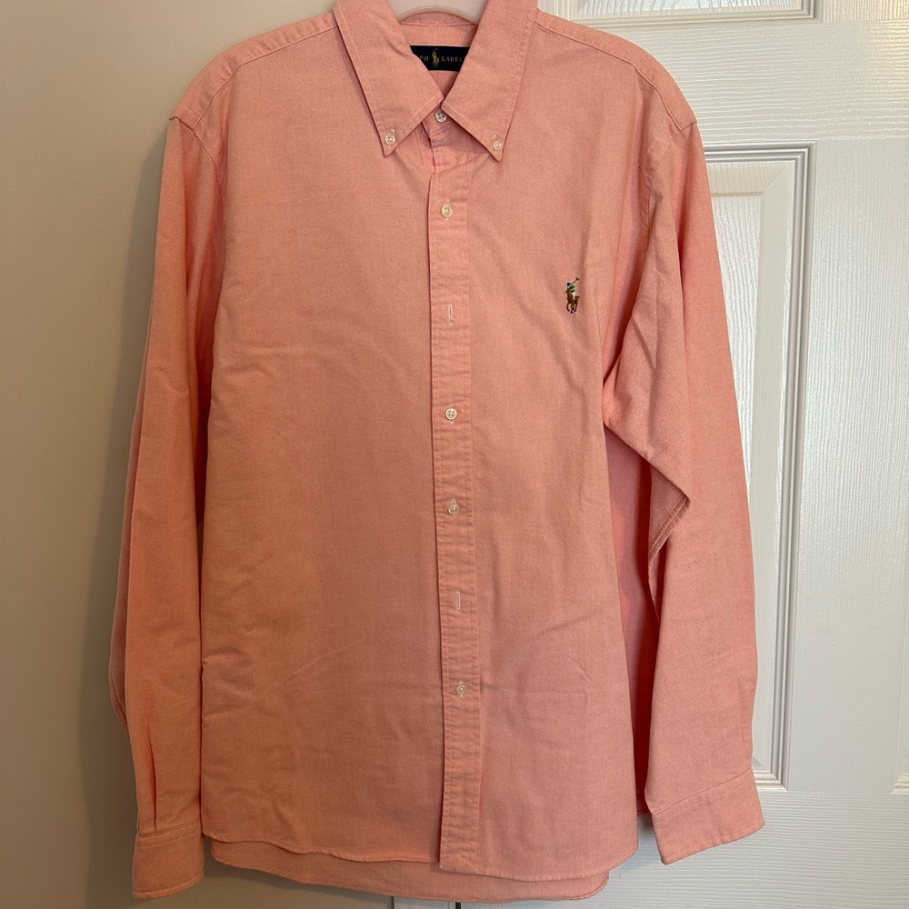 Men's Pink Polo by Ralph Lauren Shirt